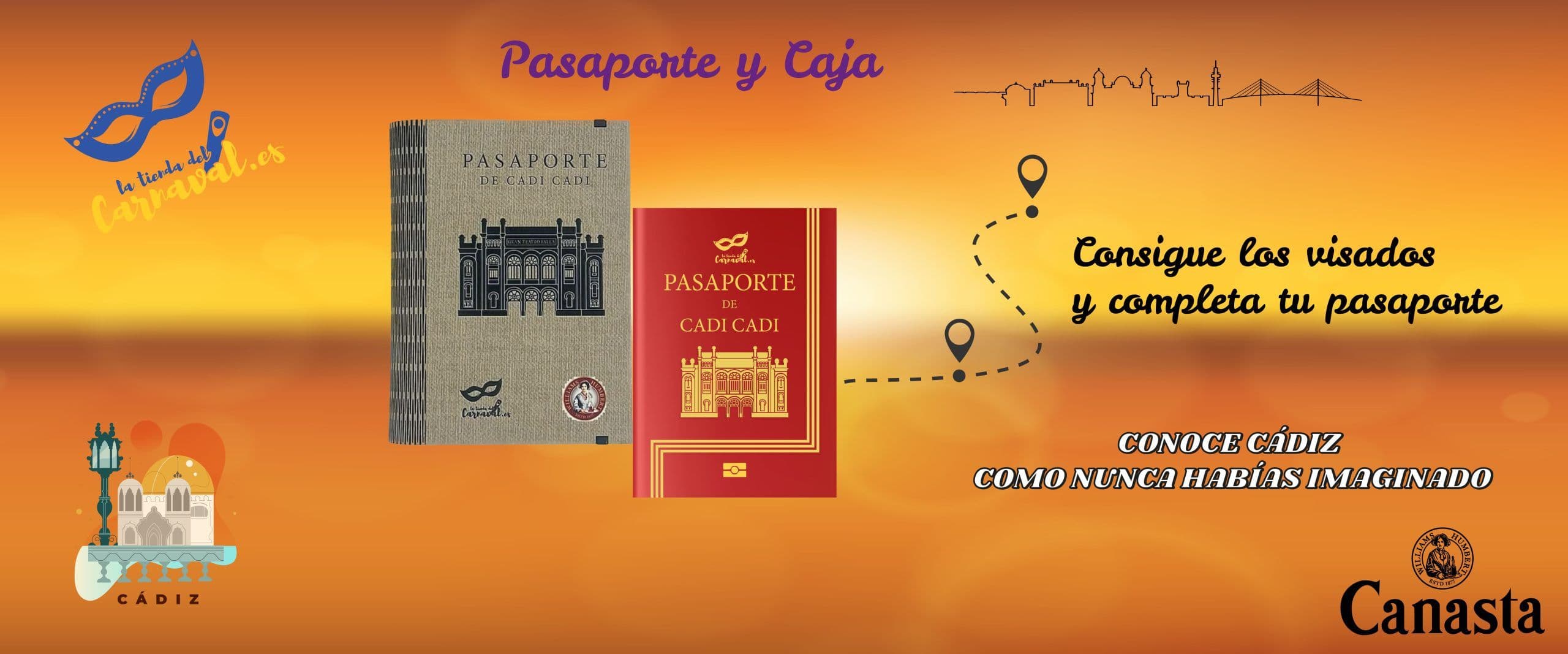Pasaporte del Carnaval de Cádiz