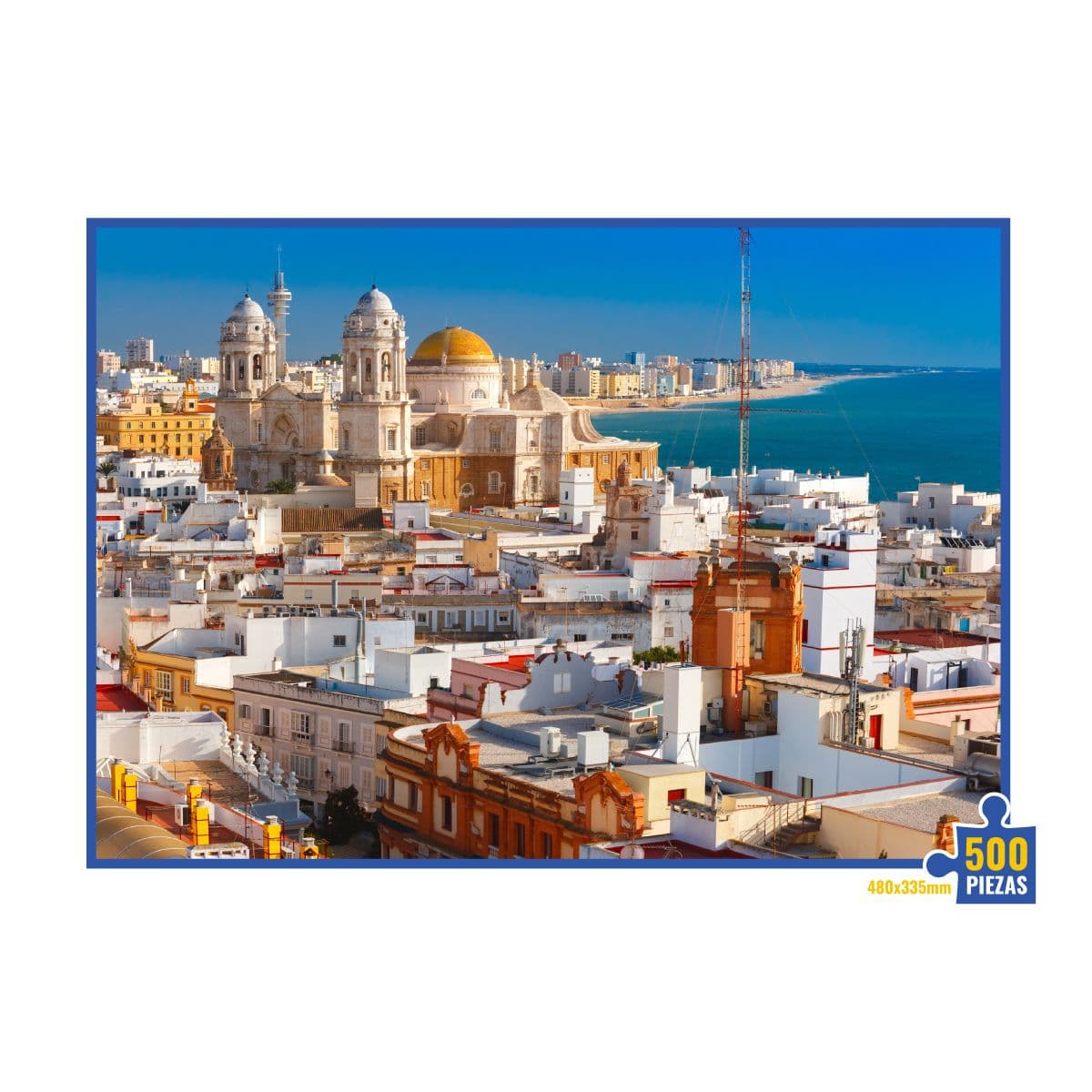 Retrato Encajable: Puzzle ‘Catedral de Cádiz’ de 500 Piezas - Miniatura 2