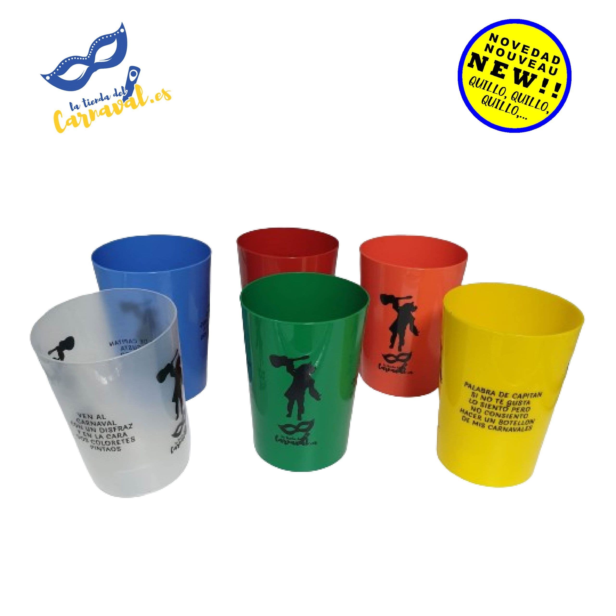 Brindis Gaditano: Vasos ‘Capitán’ del Carnaval de Cádiz - Miniatura 2