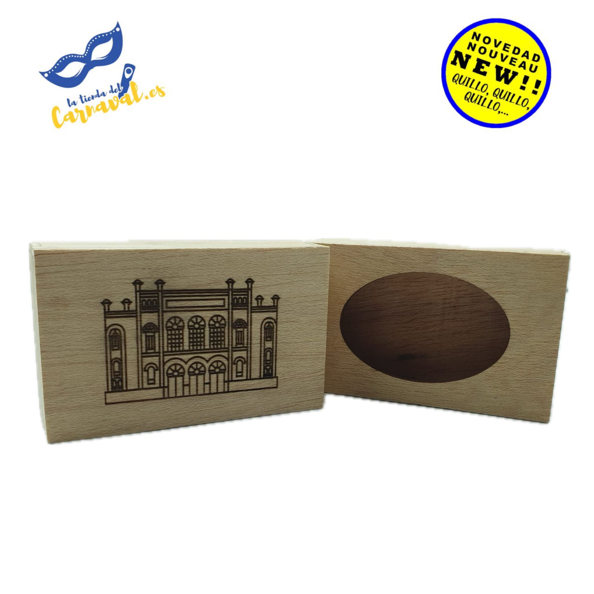 Ritmo Andaluz: Caja de Madera para Compás