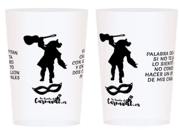 Brindis Gaditano: Vasos ‘Capitán’ del Carnaval de Cádiz - Imagen 8