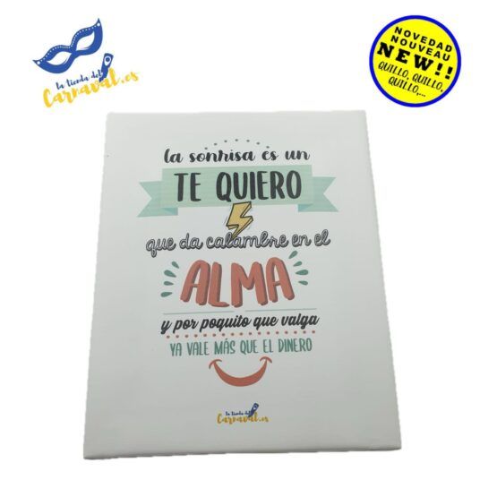 "La sonrisa es un te quiero…" – Cuadro de "Los Millonarios" de Juan Carlos Aragón