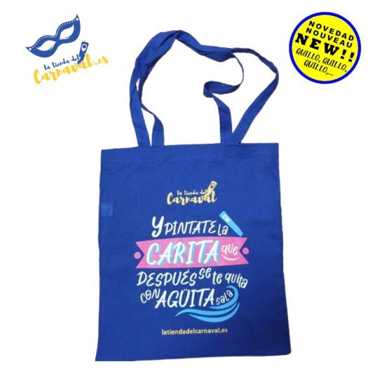Bolso Tote ‘Y Píntate la Carita’ - Eco Chic y Arte Gaditano