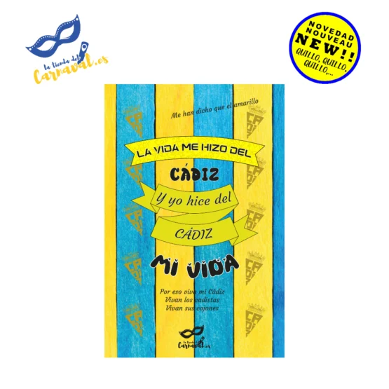 Toalla “La vida me hizo del Cádiz” - suavidad y orgullo en cada fibra