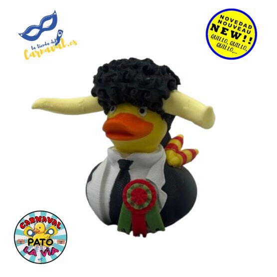 Pato Carnavalero en 3D (mod. 1) – ¡Único y Colorido!