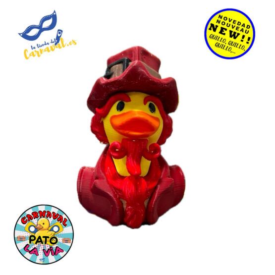 Pato de Carnaval 3D (mod. 12) – Elegancia Festiva