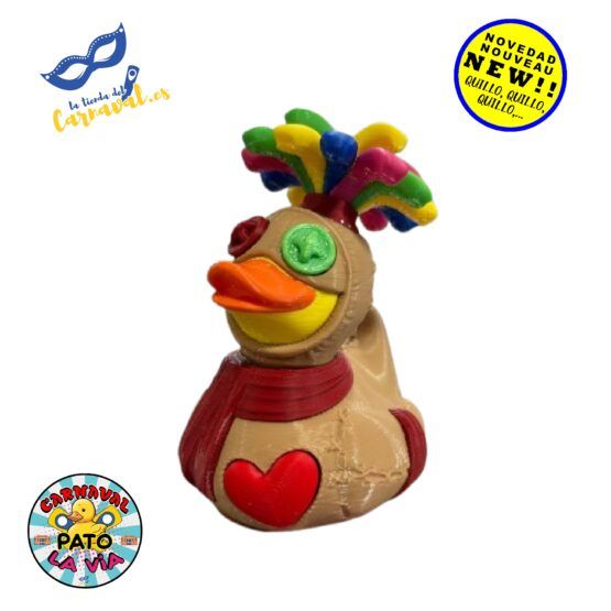 Pato Carnavalero 3D (mod. 13) – Decoración Viva