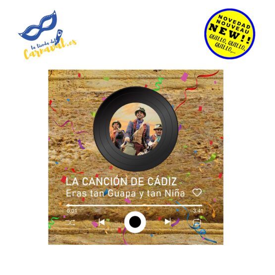 Imán musical del Carnaval de Cádiz
