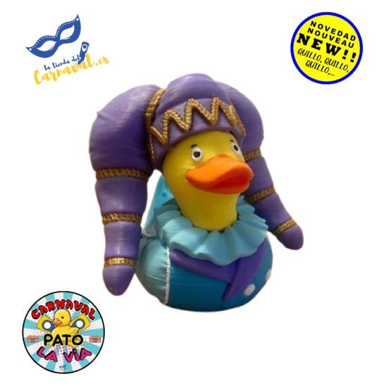 Pato Carnavalero en 3D (mod. 16) – Festival de Color