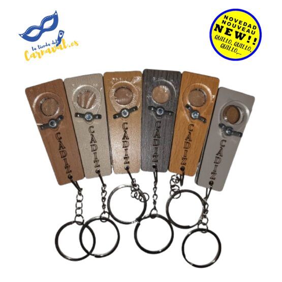¡Pito de Carnaval con Llavero! Llévalo siempre contigo – 6 modelos disponibles