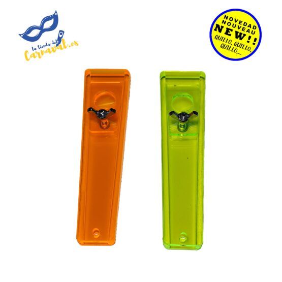 Pito de Carnaval Profesional Fluorescentes - ¡Brilla en la fiesta!