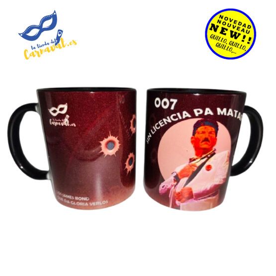 Taza Especial "Los James Bond que da gloria verlos" - Carnaval de Cádiz