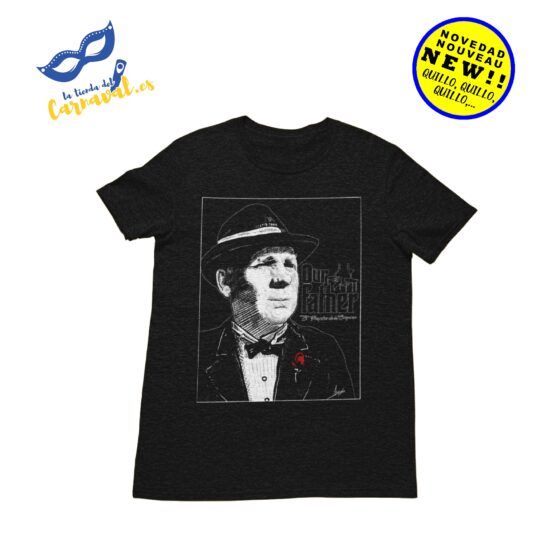 ¡Consigue la Exclusiva Camiseta "Our Father" en negro - Comodidad y Estilo en Algodón!