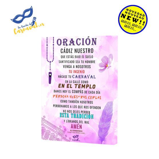 Cuadro "Oración Cementerio" - Arte del Carnaval de Cádiz 2025