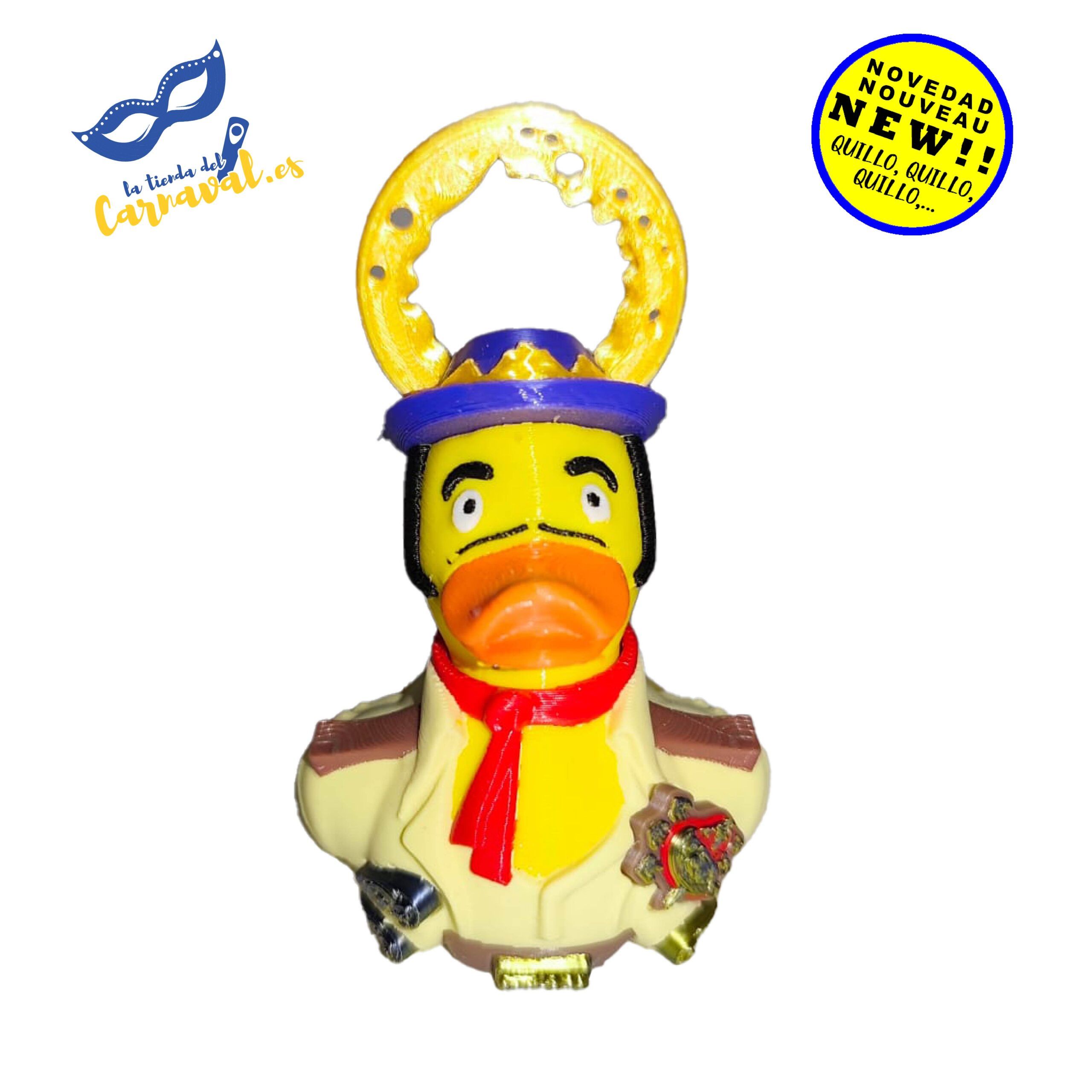 Pato Carnavalero en 3D (mod. 20) – ¡Dale vida a tus espacios!