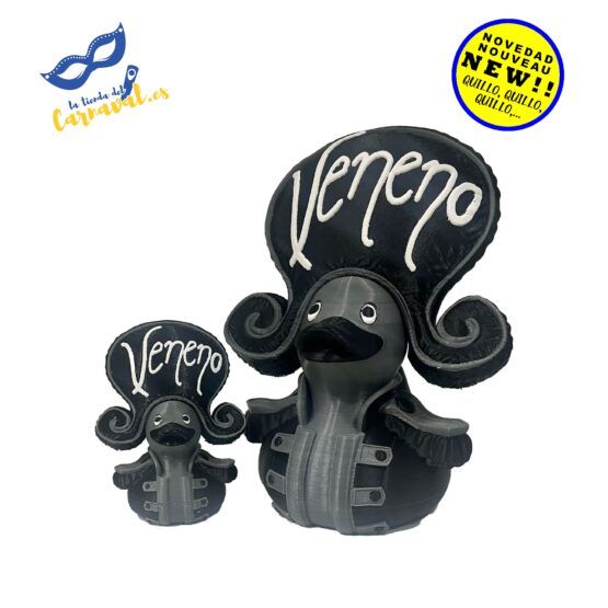 Pato Carnavalero en 3D XL (mod. 24) – ¡Celebración en grande!