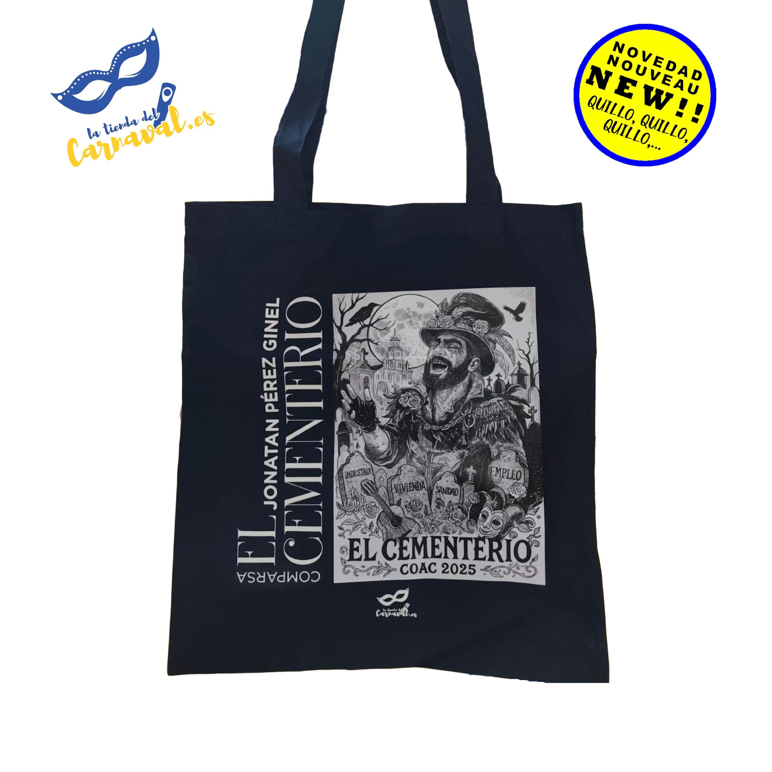 Bolsa Tote "El Cementerio": estilo y calidad en cada detalle