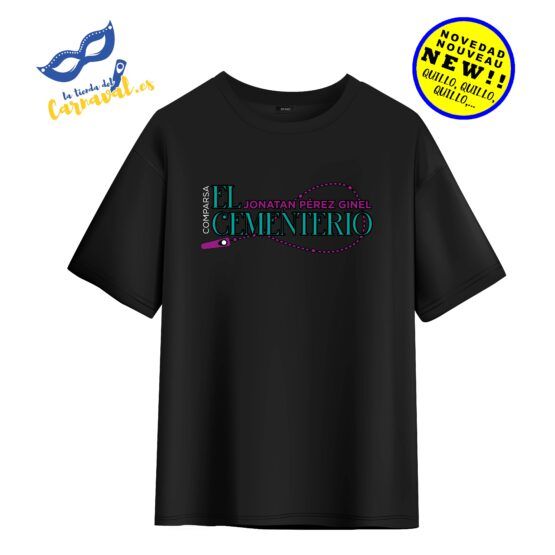 La esencia del Carnaval en cada hilo – Camiseta Oficial Comparsa "El Cementerio"