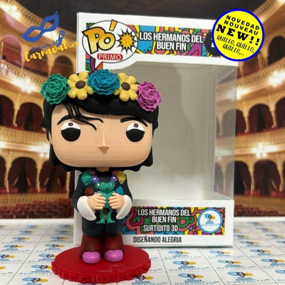Figura 3D "Pó primo Los hermanos del Buen Fin" - Carnaval de Cádiz