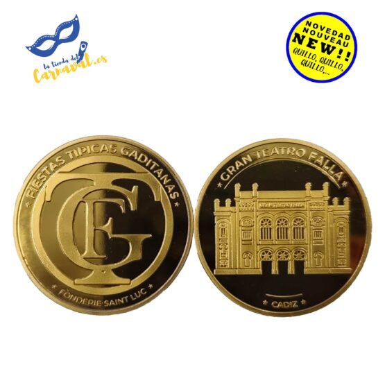 Moneda "Teatro Falla" – Un icono del Carnaval de Cádiz
