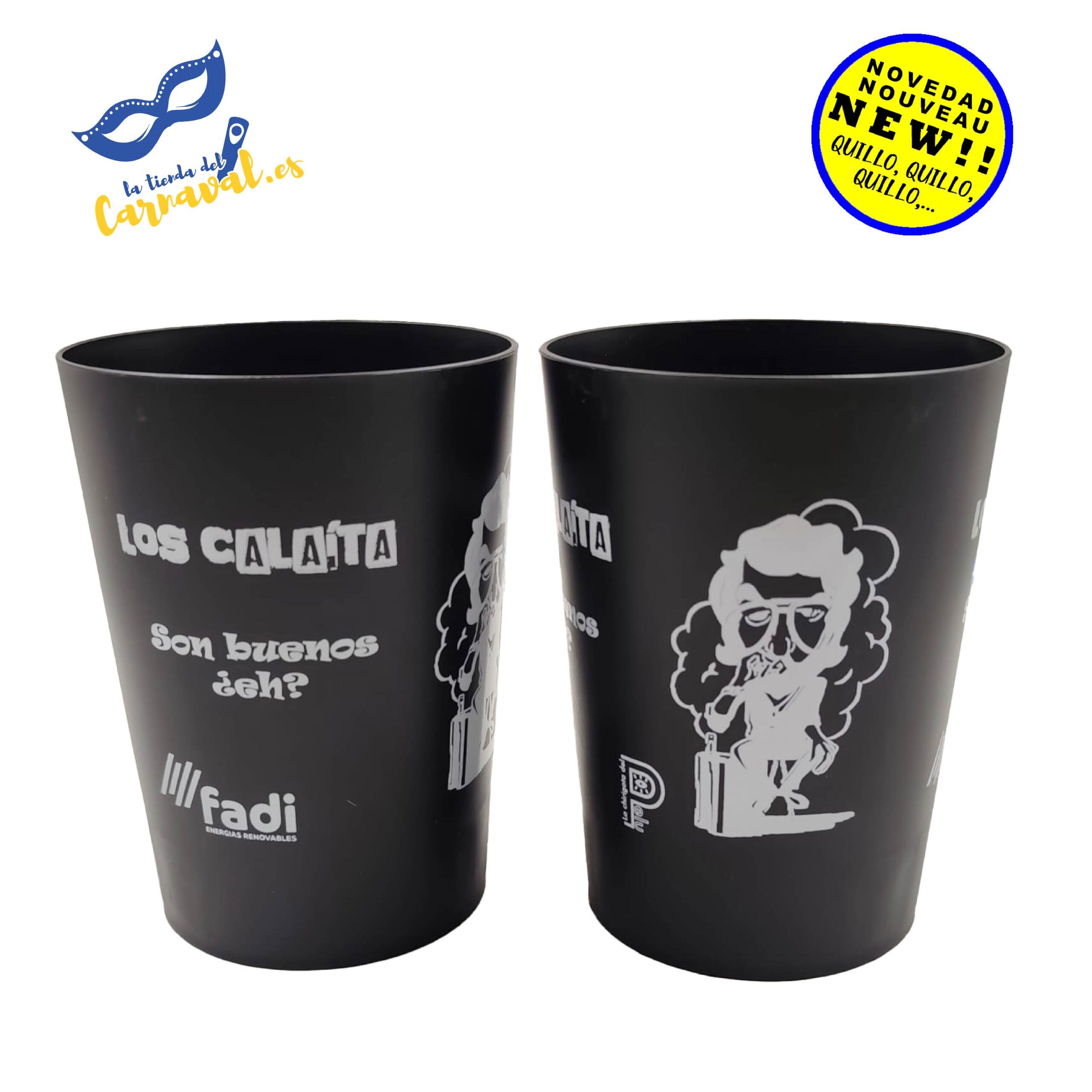 Vasos de ‘Los Calaíta’ – Celebra el Carnaval de Cádiz