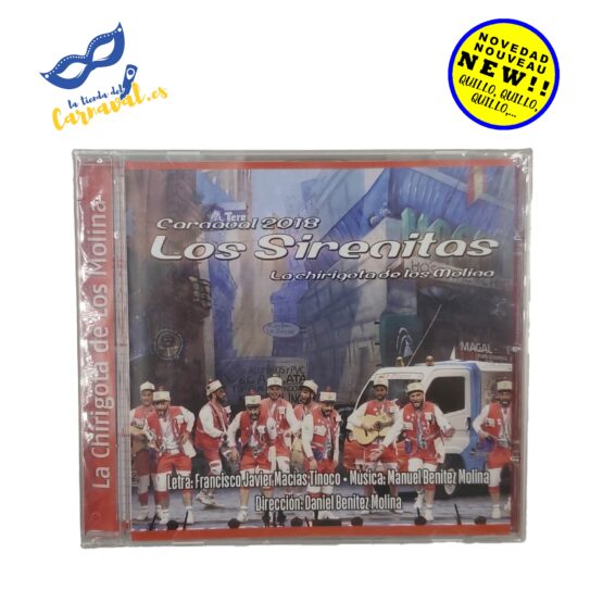 "Los Sirenitas" – Chirigota Los Molina (CD + libreto)