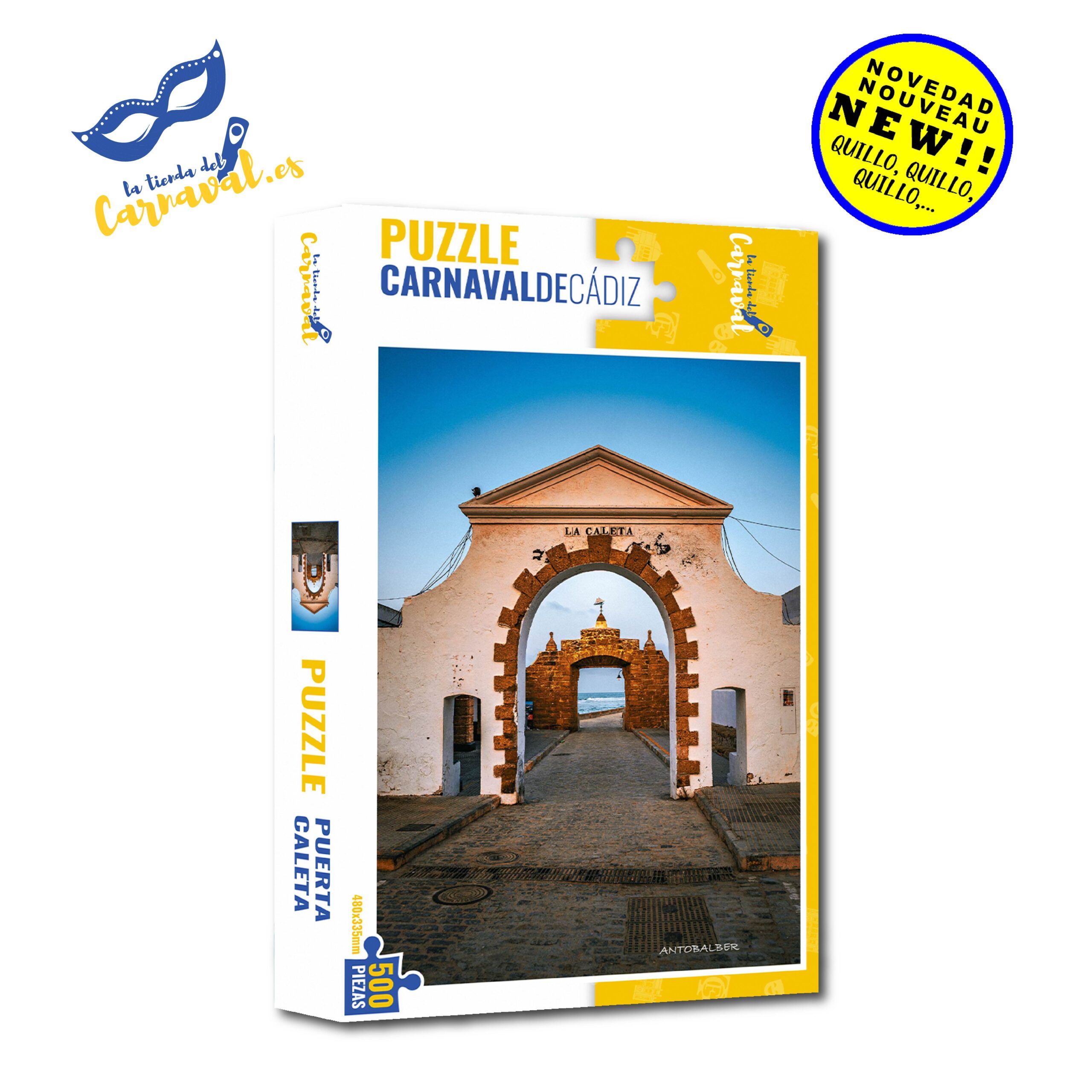 Puzzle "Puerta de La Caleta": 500 piezas de pura creatividad