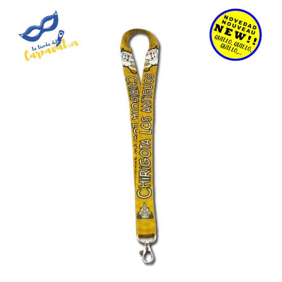 Lanyard oficial “Los antiguos” 2026 – Calidad premium