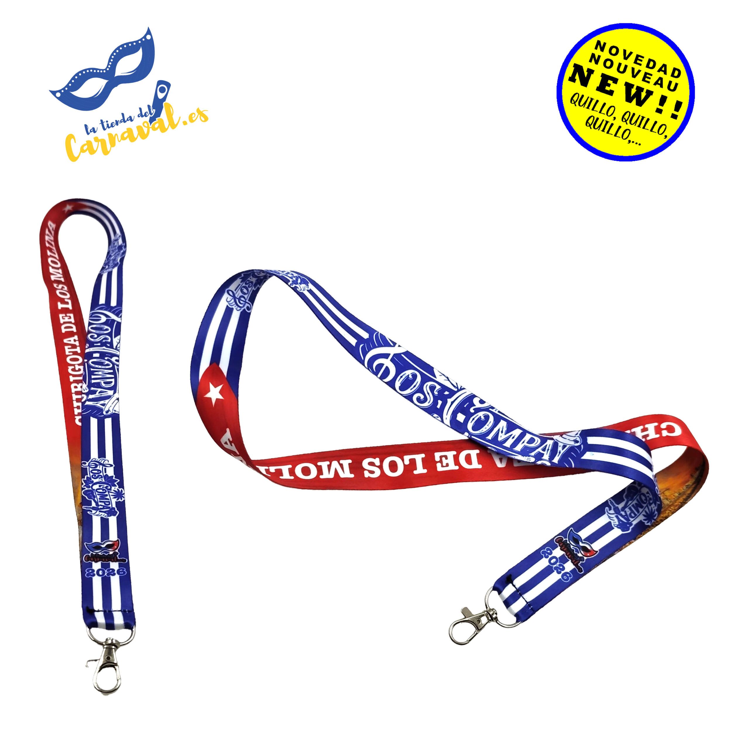 Lanyard exclusivo chirigota 'Los Compay' - calidad y estilo gaditano