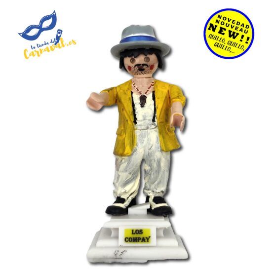 Figura Playmobil Customizada del Carnaval de Cádiz – "Los Compay"