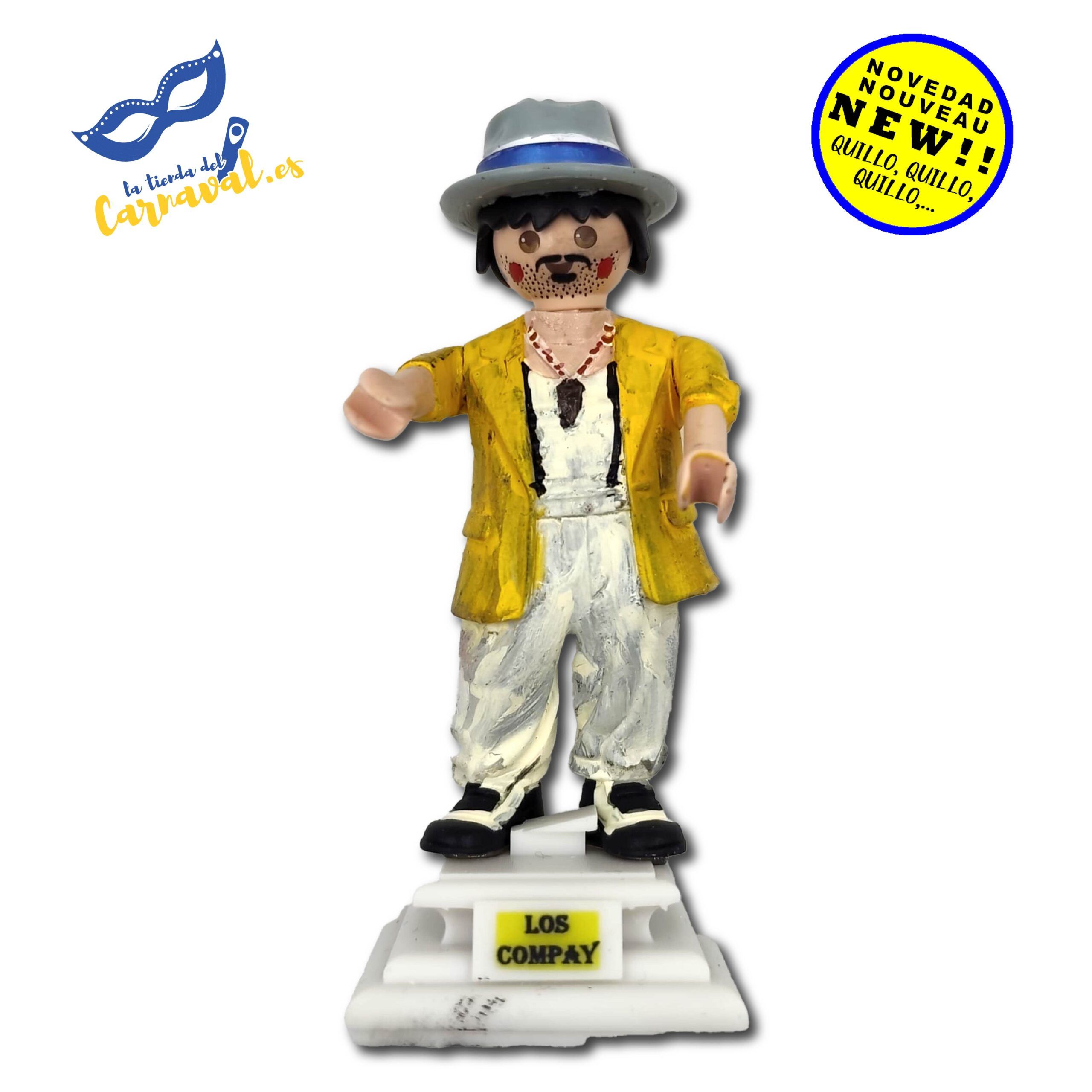 Figura Playmobil Customizada del Carnaval de Cádiz – "Los Compay"