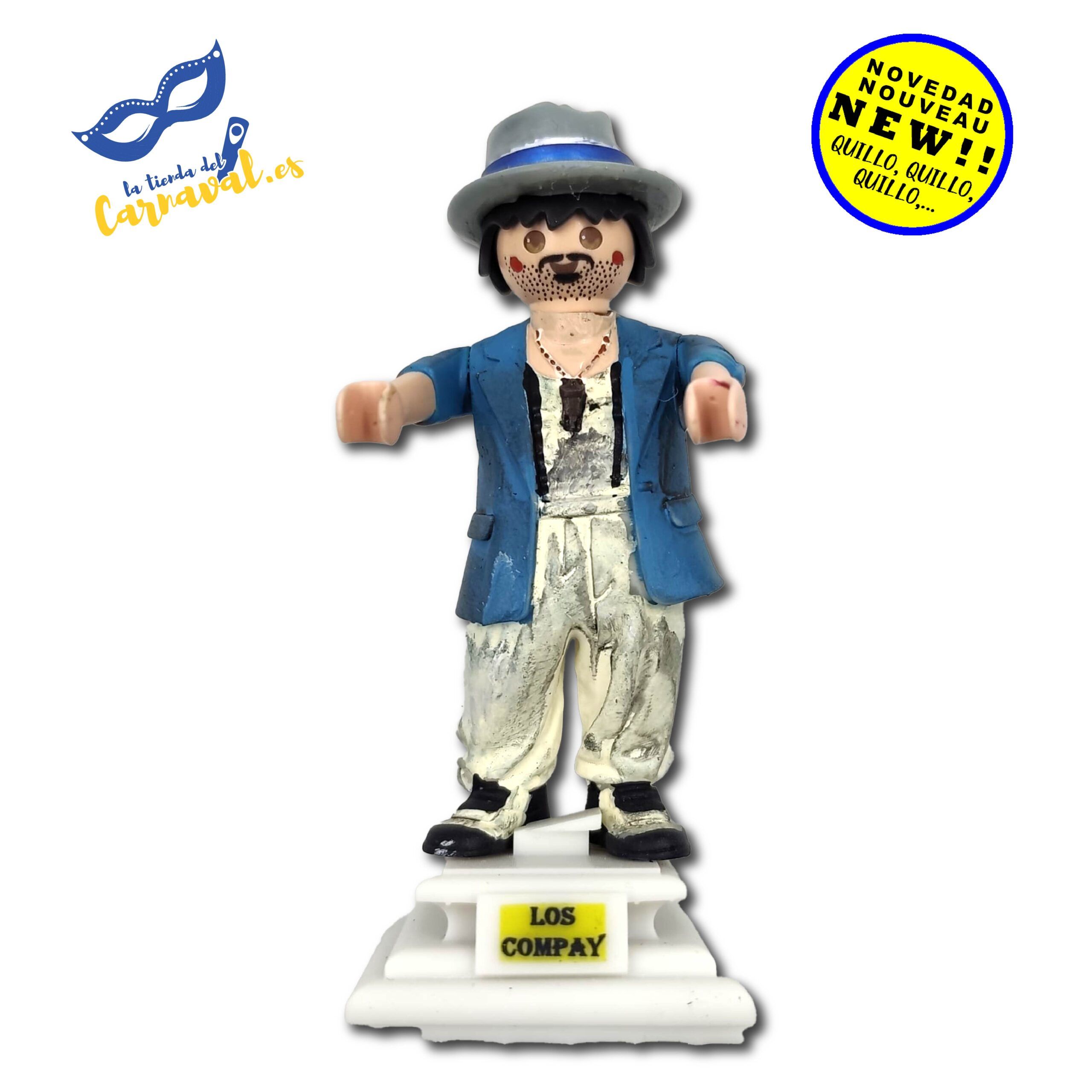 Figura Playmobil Customizada del Carnaval de Cádiz – "Los Compay" - Imagen 2