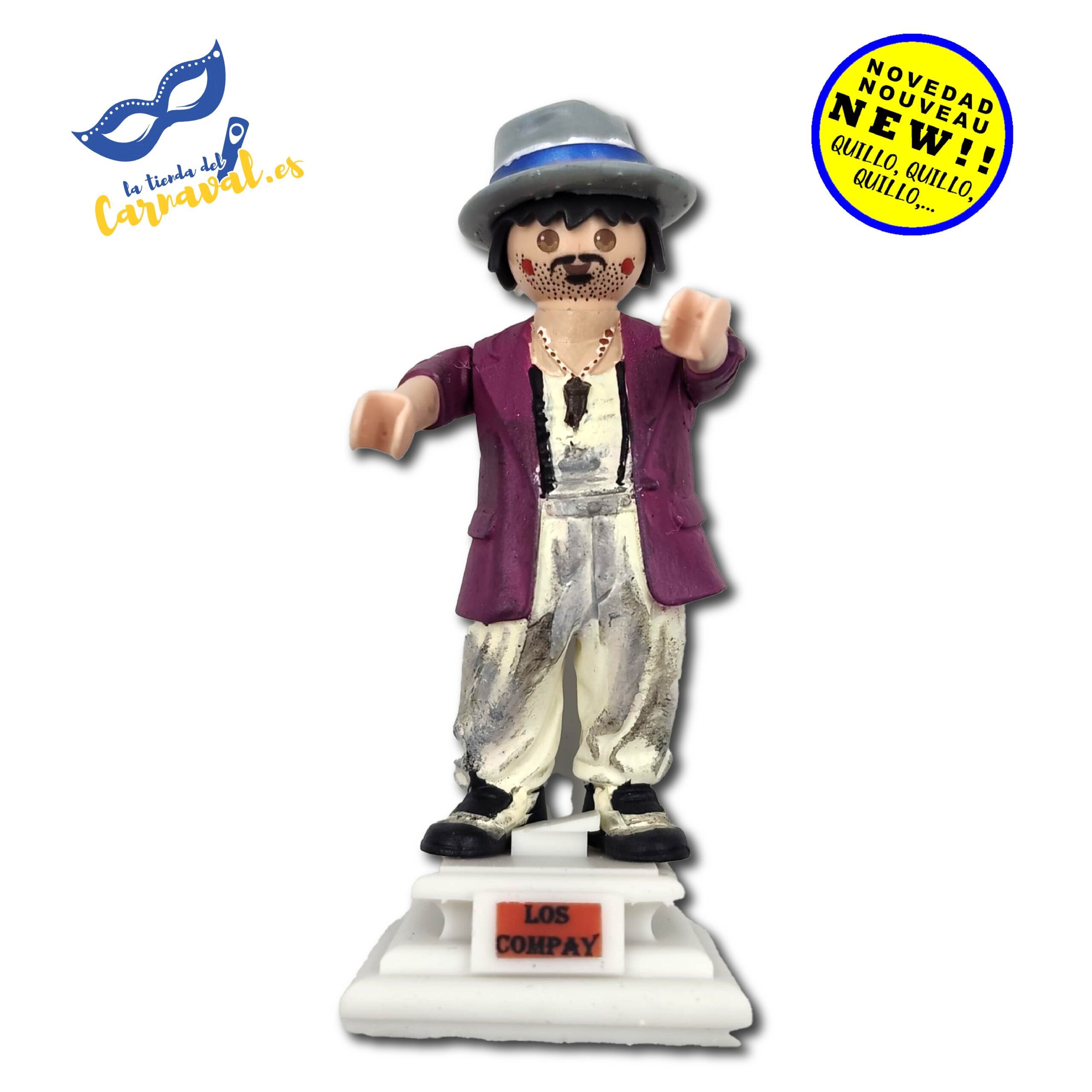 Figura Playmobil Customizada del Carnaval de Cádiz – "Los Compay" - Imagen 3