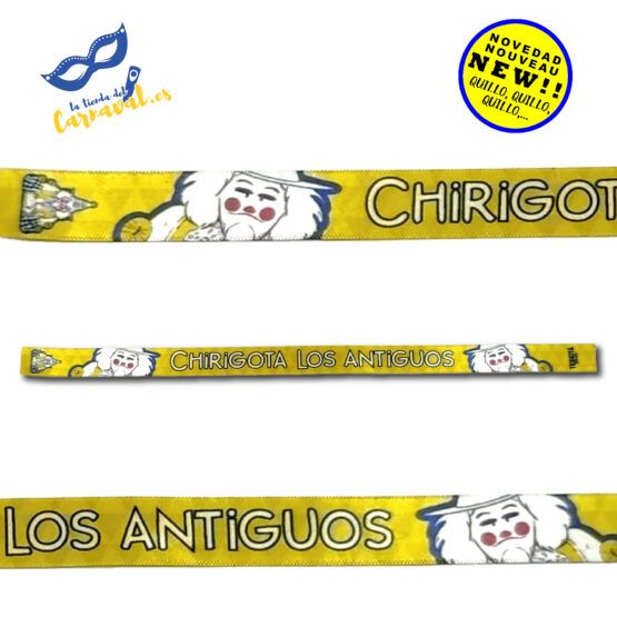 Pulsera oficial de la chirigota “Los Antiguos” 2026