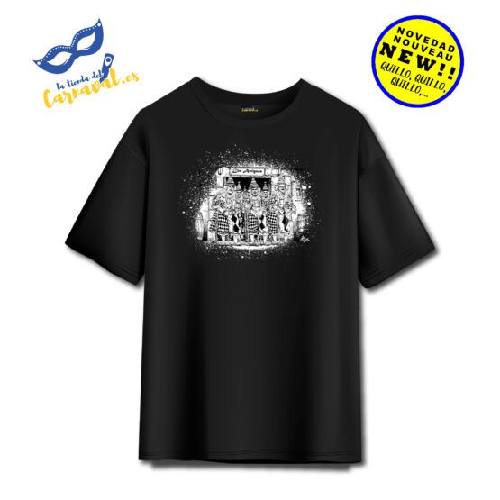 Camiseta “Los Antiguos” 2026 – Estilo clásico en negro