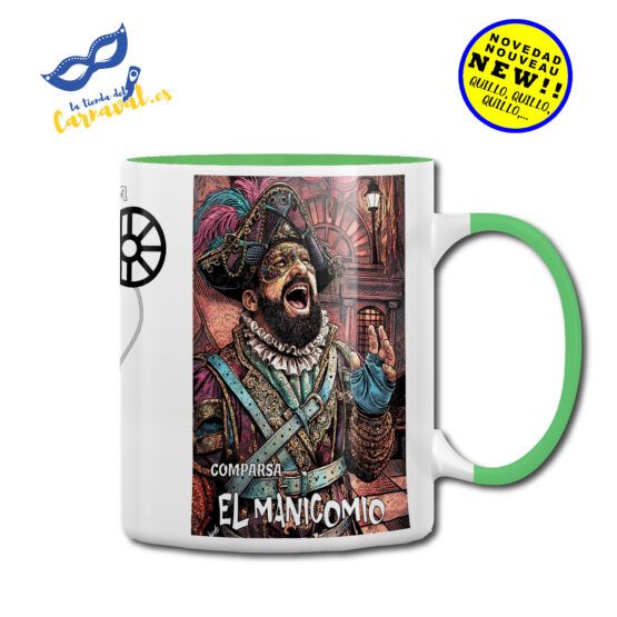 Taza “El manicomio”: Humor y estilo en cada sorbo