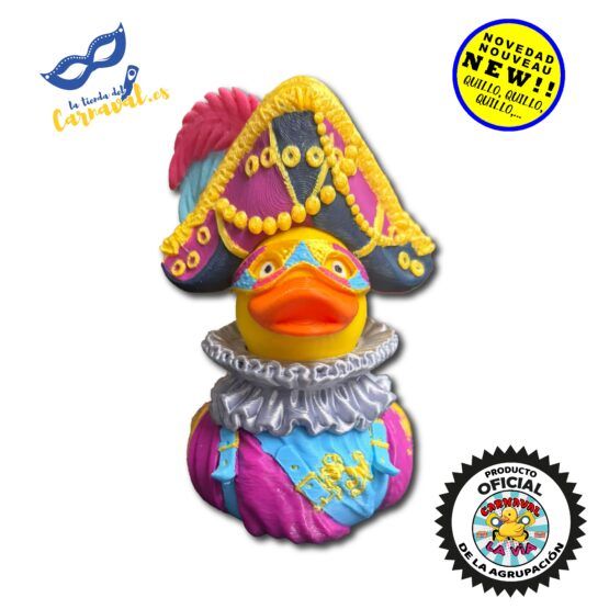 Pato Carnavalero en 3D (mod. 42) – ¡Luz y color en tu hogar!