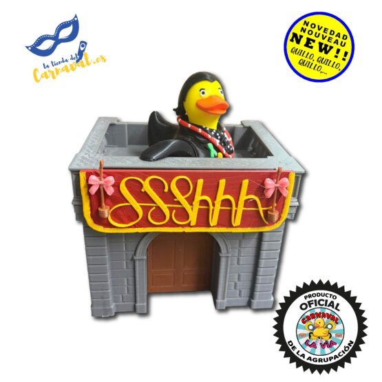 Pato Carnavalero en 3D (mod. 43) – ¡Artesanía y diversión!