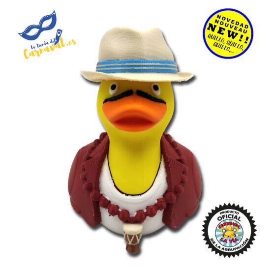 Pato Carnavalero en 3D (mod. 44) – ¡Único y Colorido!