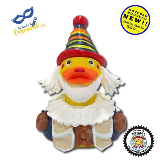 Pato Carnavalero en 3D (mod. 45) – Alegría y Color en tu Decoración