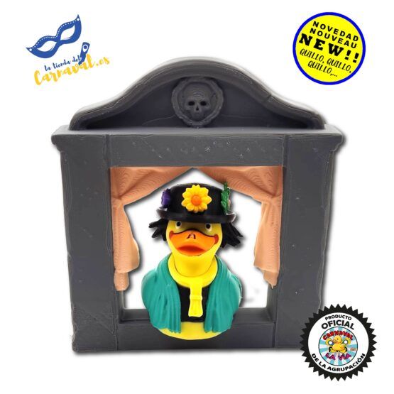Pato Carnavalero en 3D (mod. 46) – Diseño Moderno y Festivo