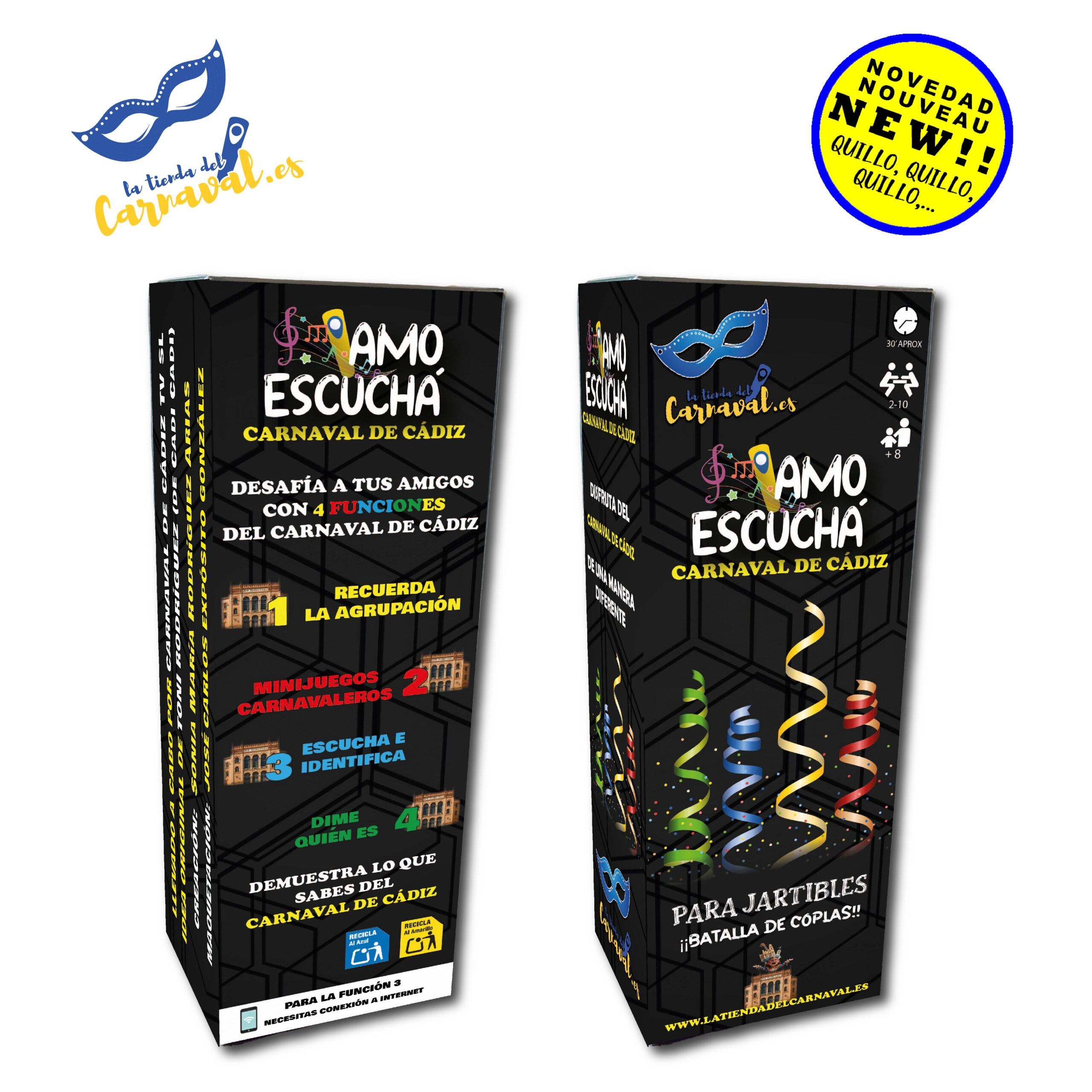 Amo escuchá: Música, mímica y desafíos en un juego de cartas único
