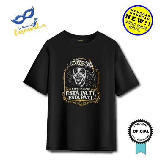 Camiseta “Los que la tienen de mármol” 2026 – Estilo clásico en negro