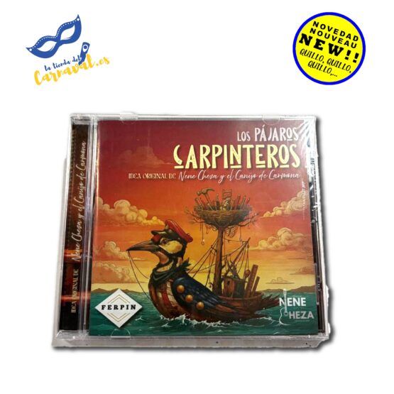 CD de la comparsa "Los pájaros carpinteros" – Carnaval de Cádiz 2026