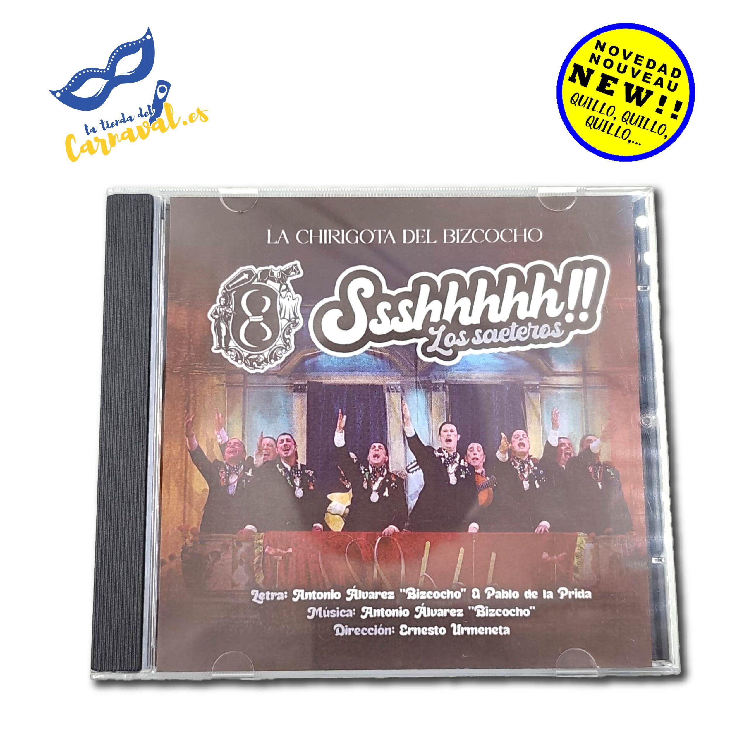 CD de la chirigota "Ssshhhhh!!" – Carnaval de Cádiz 2026