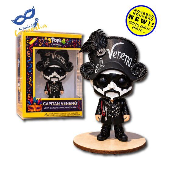 Figura 3D "3 Pop´s 4 Veneno" en Resina Premium