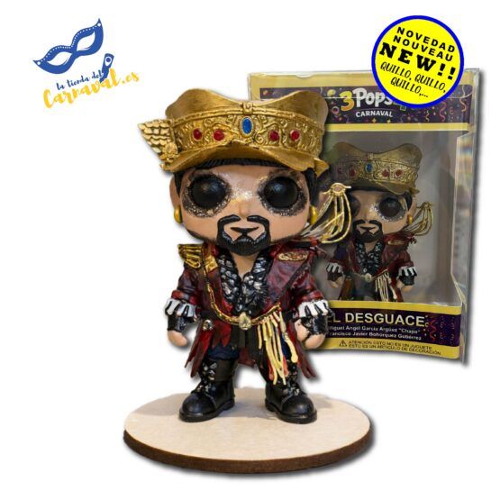 Figura 3D "3 Pop´s 4 El Desguace" en Resina Premium