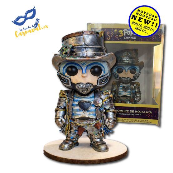 Figura 3D "3 Pop´s 4 El hombre de hojalata" en Resina Premium
