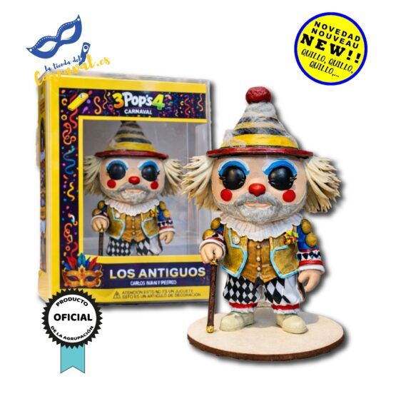 Figura 3D "3 Pop´s 4 Los Antiguos" en Resina Premium