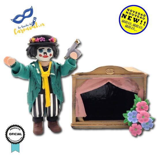 Figura Playmobil Customizada del Carnaval de Cádiz – "Los que la tienen de mármol"